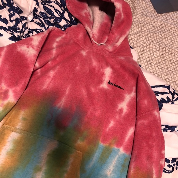 iets frans tie dye hoodie - Picture 2 of 2